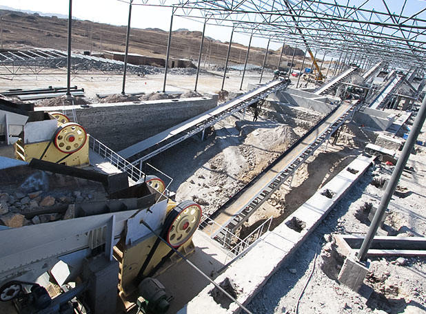 破碎生產(chǎn)線客戶現(xiàn)場