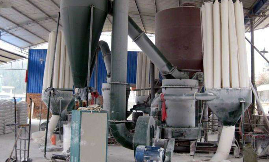 廣西象州重晶石磨粉生產(chǎn)線