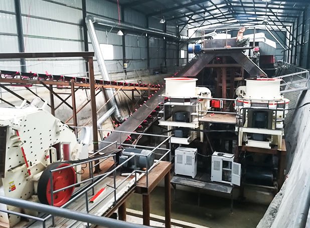 砂石生產線客戶現場